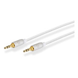 Cable Auxiliar Hp Pro 3.5, 1.5mt Silver 