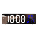 3d Digital Led Reloj Decorativo De Pared Recargable Batería