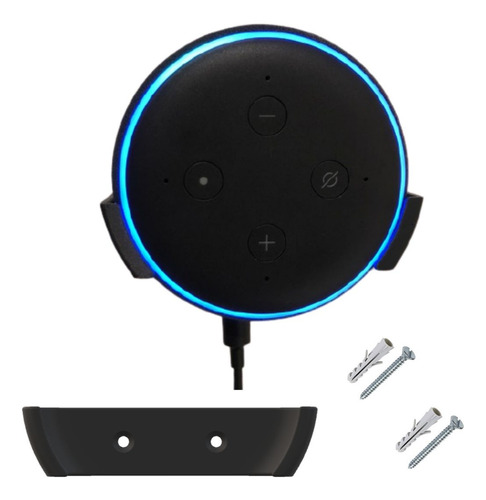 Suporte De Parede Amazon Alexa 3ªger - Echo Dot + Parafusos