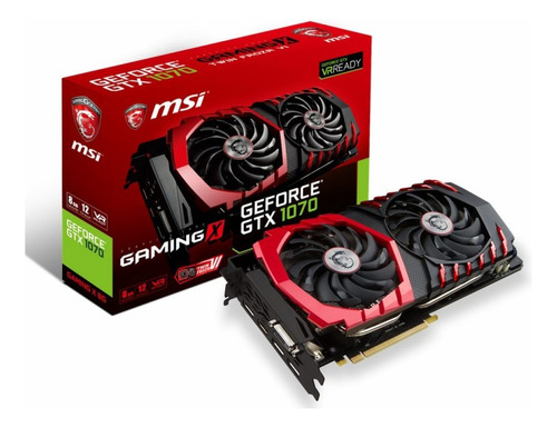 Tarjeta Gráfica Gaming Geforce Gtx Msi 1070