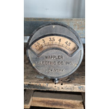 Amperimetro Antiguo Marca Wappler Electric Co New York.     