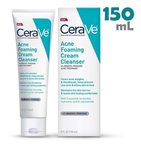 Cerave Acné Limpiador Espuma - mL a $567