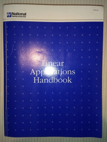 Linear Applications Handbook National 