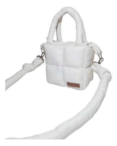 Cartera Mini Tote Puffer