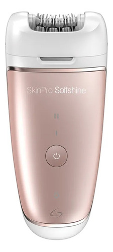 Depiladora Gama Skinpro Softshine Ultra Wet&dry + 9 Acc Color Rosa