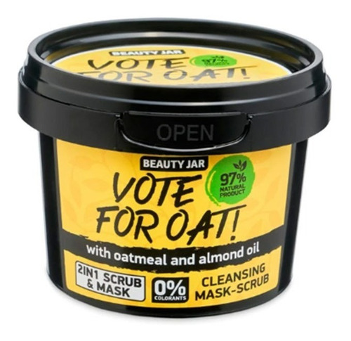 Mascarilla Facial Beauty Jar Vote For Oat 100ml