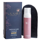 Mousse Autobronceante 200ml + Guante Lilium Cosmetics