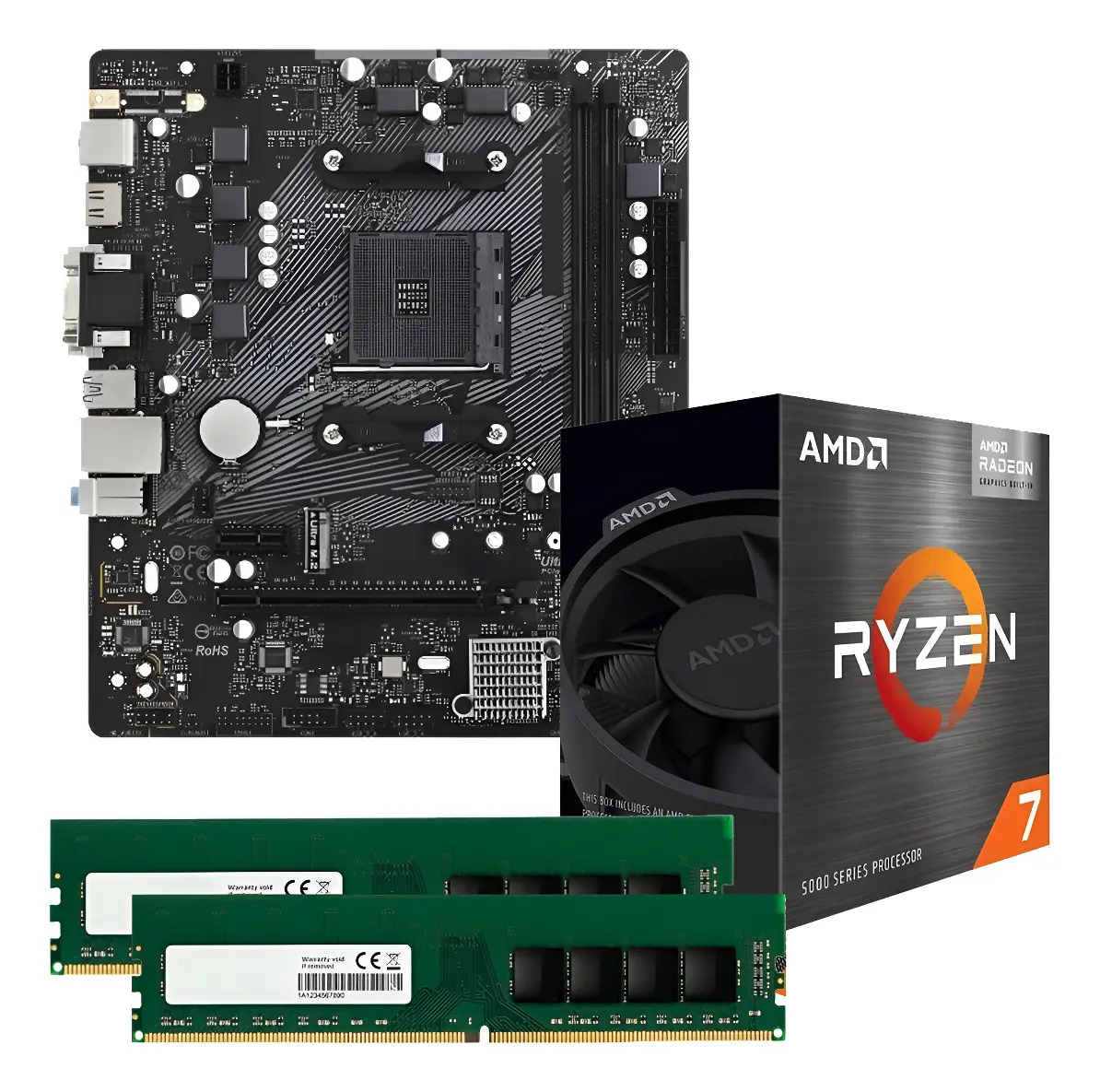 Combo Actualizacion Ryzen 7 5700g + Mother B550m + 32gb Ram