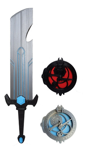 Espada Personalizada + 2 Amuletos Trollhunters Impresión 3d