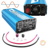 Inversor Onda Pura Corriente 12v 220v 1000w Usb Digital