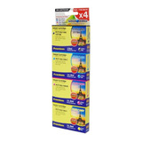 Pack 4 Tintas Pacific Color 195-196 Alternativos Xp-101-211