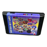 Jogo Mega Drive Collection Everdrive 800 Games Regravável