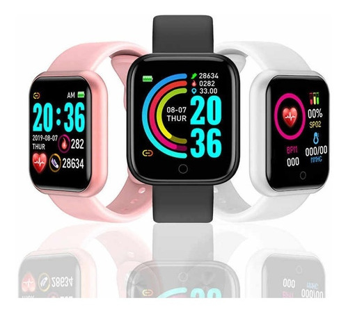 Reloj Inteligente Smartwatch Bluetooth Sensor Pulso Cardiaco