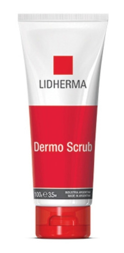 Dermo Scrub Lidherma. Exfoliante Facial. Limpieza Profunda