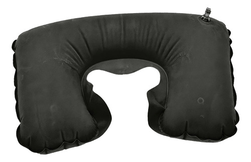 Cuello Viaje Almohada Soft Cervical Nuquero Avion Negro