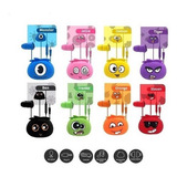 Fone De Ouvido Para Crianças The Jelliemonsters Earphone Cor Laranja