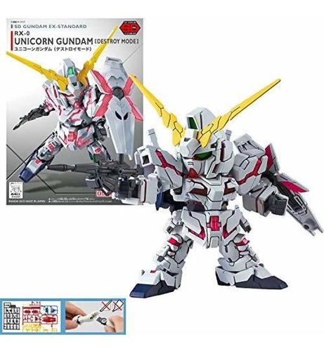 Modelismo - Modelismo - Sd Gundam Ex-standard Unicorn Gundam