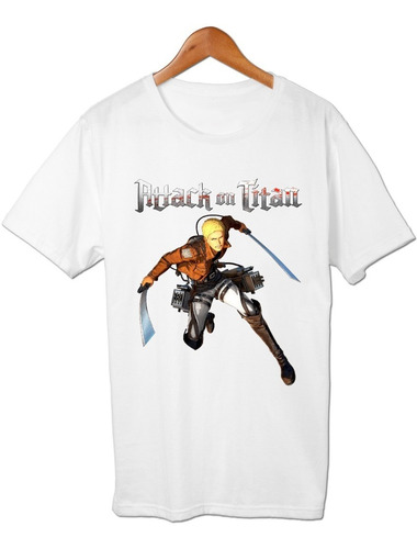 Attack On Titan Reiner Braun Remera Friki Tu Eres