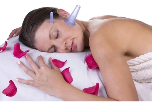 Ventosas Para Vacuoterapia - Kit 2 Peças - Massagem Terapia