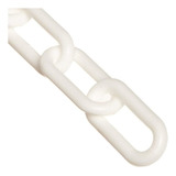 Mr. Chain Cadena De Plastico Barrera  Blanco  1.5 Pulgadas 