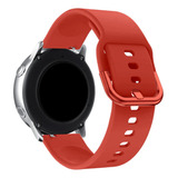 Correa Para Samsung Active 1/2 - Watch 4/5/6 Official Red