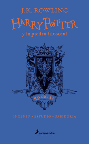 Libro Ravebclaw Harry Potter Y La Piedra Filosofal - Rowling