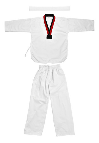 Algodão Completo Taekwondo Uniforme Sportwear Karate Traje P