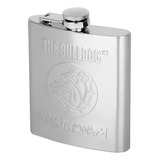 Cantil Em Aço Inox Escovado Hip Flask The Bulldog Amsterdam