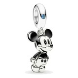 Dije Charm Pandora Mickey Mouse Vestido Rojo Disney Original