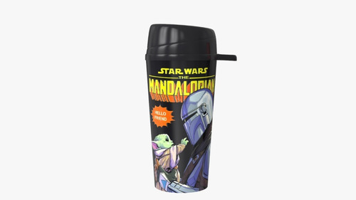 Vaso 18 Oz Tapa Pico Movil Star Wars- Ppr Solutions