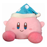 Peluche Kirby Mario Bros Con Gorrito Cojin 40