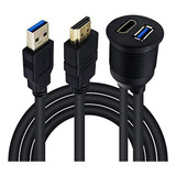 Cable Panel Usb 3.0 & Hdmi 2m/6.6 Ft