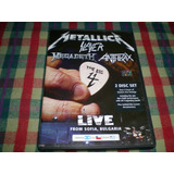 Metallica - Slayer - Megadeth - Anthrax Dvd Doble  Ind. Arg.