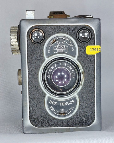 17912 Antiga Camera Alemã Zeiss Ikon Box Tengo