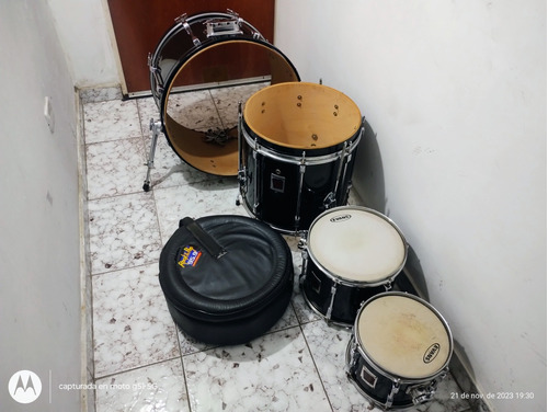 Bateria Ludwig Rocker 5 Cuerpos, Años 90' - M/b/estado