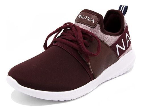 Tenis Nautica De Mujer Lace Up Jogger Casual Originales