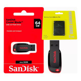 Kit Memory Card +pendrive  27 Brindes Instalados + Opl 64gb