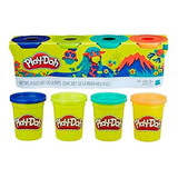 Palstilina Playdoh Baldes 112 Gramos X 4 Unidades