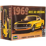 Modelo De Plástico Kit-69' Boss 302 Mustang 01:25