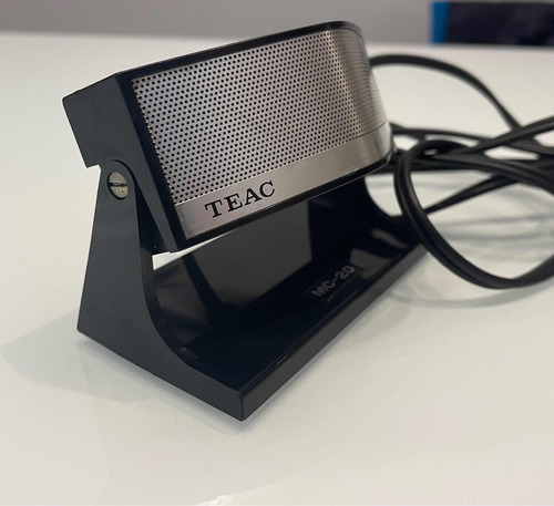 Microfone Vintage Stereo Dinâmico Teac