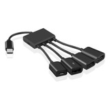 Conector Otg Múltiple, Adaptador Usb 3,1, Conector Tipo C A