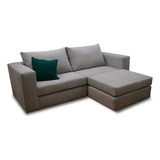 Sillon Sofa 3 Cuerpos Clark Pana Diseño Minimalista Living