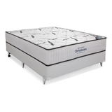 Cama Box E Colchão Highfoam Casal (138x188) - Ortobom