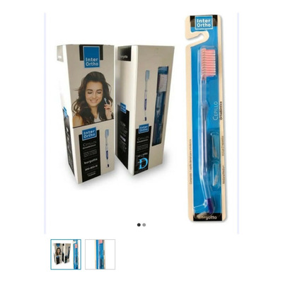 6 Cajas Cepillos Para Ortodoncia Brackets Interorto 72pzas