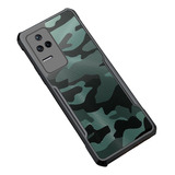 Funda Case Antishock Policromo Camuflaje Para Xiaomi Redmi