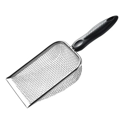 Pá Inox Pazinha Coletora Higiênica De Areia De Gato Peneira Aço Malha 2,8 Mm | MercadoLivre