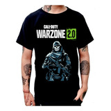 Playera Cod Warzone 2.0 Call Of Duty Ghost 