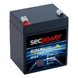 Bateria 12v 5ah Selada Secpower Alarme Nobreak Cerca Sp12-5