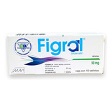 Figral Sildenafil 50 Mg C/10 Tabletas / Mavi