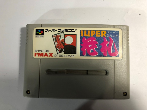 Juego Nintendo Super Famicom Super Hanafuda